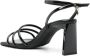 Armani Exchange square-toe strappy sandals Black - Thumbnail 3