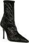 Arteana Corsini 95mm velvet boots Black - Thumbnail 2