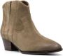 Ash 55mm slip-on leather ankle boots Brown - Thumbnail 2