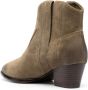 Ash 55mm slip-on leather ankle boots Brown - Thumbnail 3