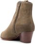 Ash 55mm suede ankle boots Brown - Thumbnail 3
