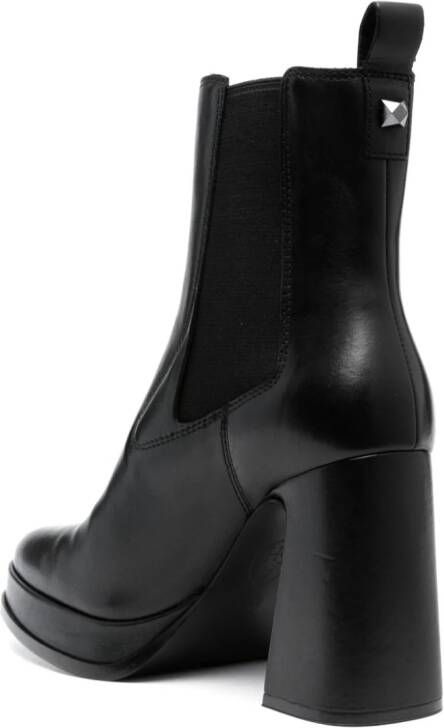 Ash Amazing 105mm leather boots Black