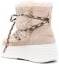 Ash chunky suede lace-up boots Neutrals - Thumbnail 3