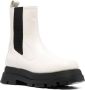 Ash Elite 03 leather ankle boots White - Thumbnail 2