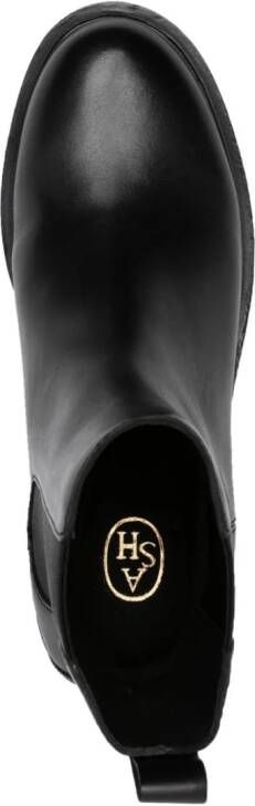 Ash Fancy 60mm Rockstud-detail leather boots Black
