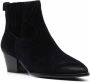 Ash Harper pointed-toe stacked-heel ankle boots Black - Thumbnail 2
