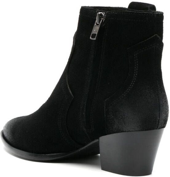 Ash Hurrican 50mm leather boots Black