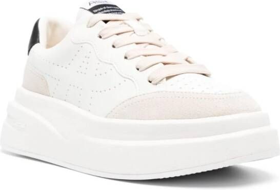 Ash Impuls leather platform sneakers White