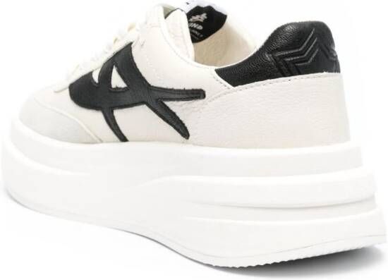 Ash Instant leather sneakers White