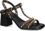 Ash Janice 65mm studded sandals Black - Thumbnail 2