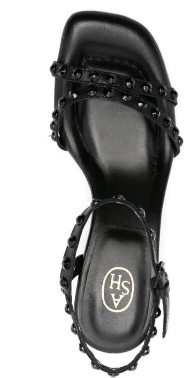 Ash Jody Bis 70mm sandals Black