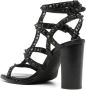 Ash Kabuki 100mm studded sandals Black - Thumbnail 3