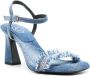 Ash Lover 90mm sandals Blue - Thumbnail 2