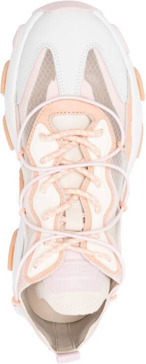 Ash low-top lace-up sneakers White