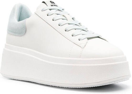 Ash low-top platform sneakers White