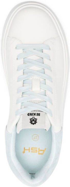 Ash low-top platform sneakers White