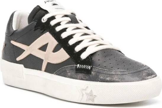 Ash Moonlight leather sneakers Black