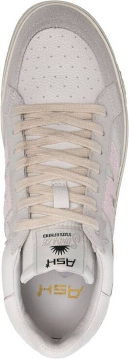 Ash Moonlight leather sneakers White