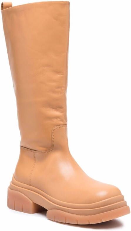 Ash Mustang leather boots Neutrals
