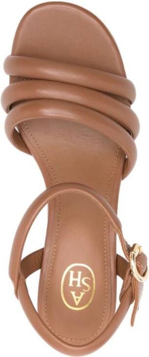 Ash Ony 95mm leather sandals Brown
