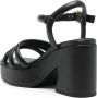 Ash Onyx 95mm leather sandals Black - Thumbnail 3
