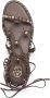 Ash Paloma lace-up leather sandals Brown - Thumbnail 4