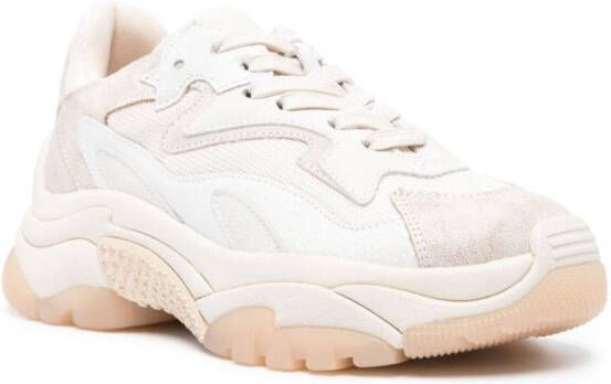 Ash panelled low-top sneakers Neutrals