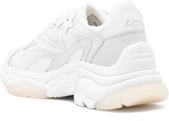 Ash panelled low-top sneakers White