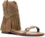 Ash Paquito suede sandals Brown - Thumbnail 2
