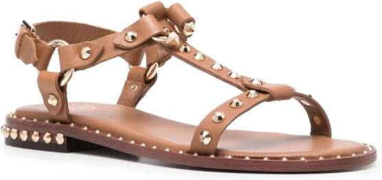 Ash Patsy leather sandals Brown