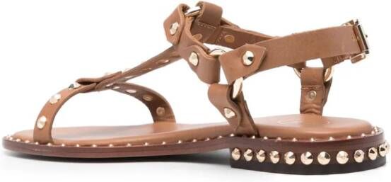Ash Patsy leather sandals Brown