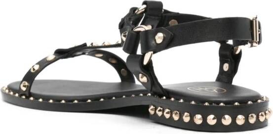 Ash Patsy stud-embellished sandals Black
