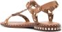 Ash Patsy stud-embellished sandals Brown - Thumbnail 3