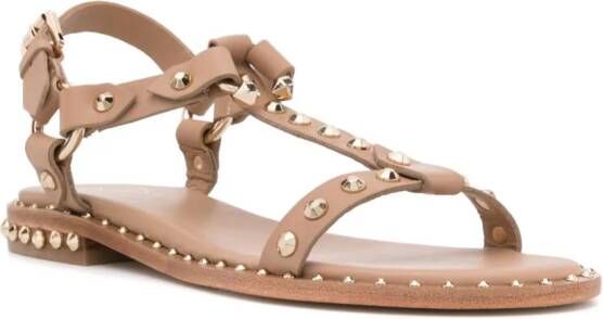 Ash Patsy studded sandals Neutrals