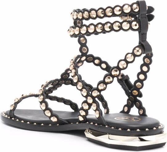 Ash Penny stud-embellishment sandals Black