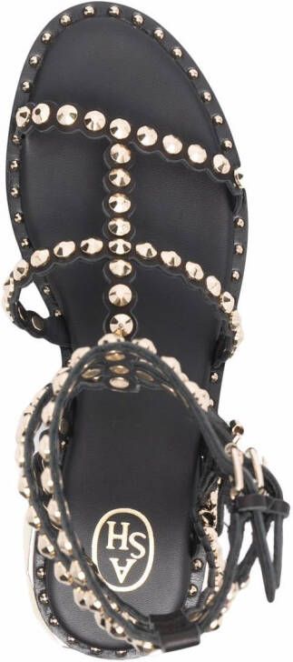 Ash Penny stud-embellishment sandals Black