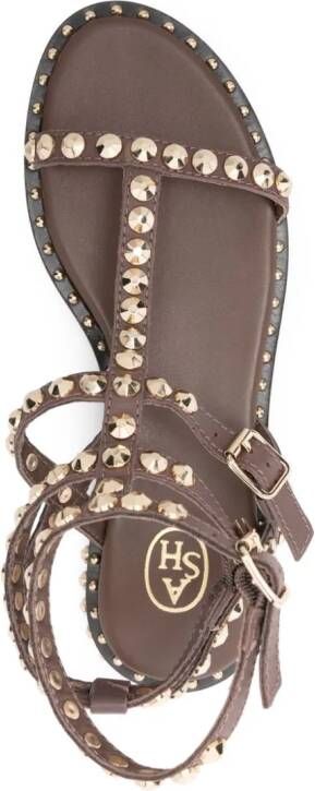 Ash Play leather sandals Brown