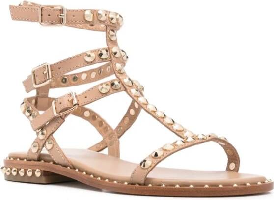 Ash Play leather sandals Neutrals