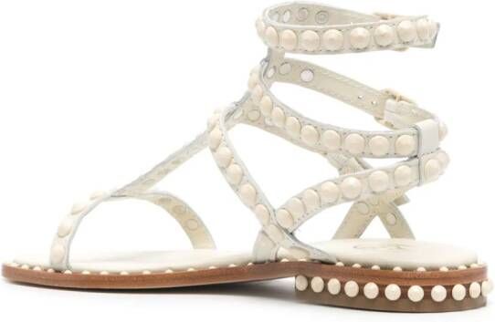 Ash Play stud-embellished sandals White