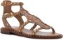 Ash Plaza leather sandals Brown - Thumbnail 2