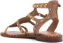 Ash Plaza leather sandals Brown - Thumbnail 3