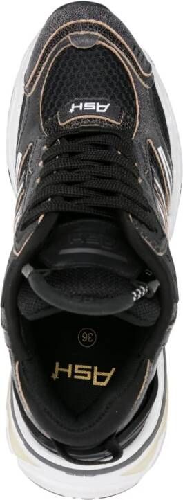 Ash Race leather sneakers Black
