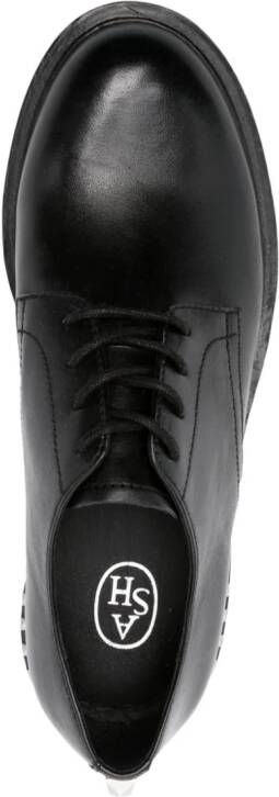 Ash Rockstud-detail leather brogues Black