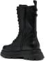 Ash side-zip leather boots Black - Thumbnail 3