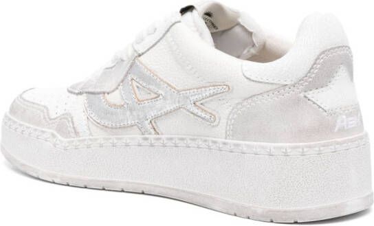 Ash Starlight leather sneakers White