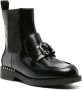 Ash stud-embellished leather boots Black - Thumbnail 2