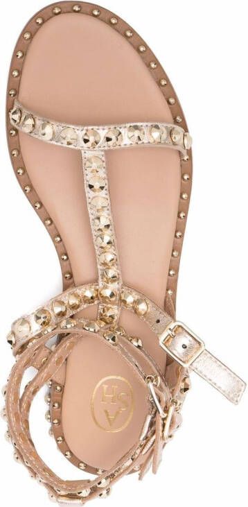 Ash studded Play sandals Gold