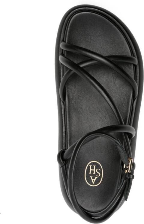 Ash Vice leather sandals Black