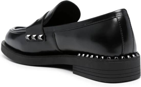 Ash Whisper Studs leather loafers Black