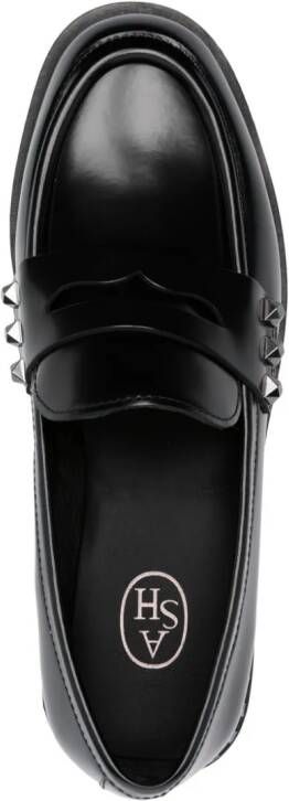 Ash Whisper Studs leather loafers Black